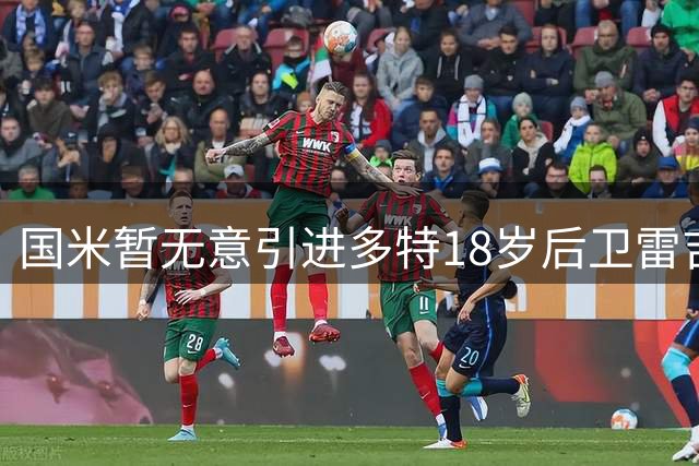 国米暂无意引进多特18岁后卫雷吉亚尼