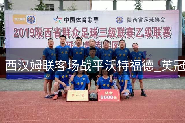 西汉姆联客场战平沃特福德 英冠三轮未尝胜果