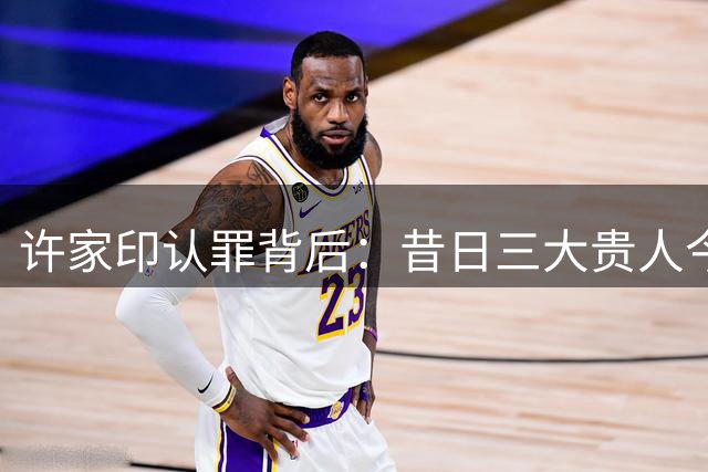 许家印认罪背后：昔日三大贵人今何在